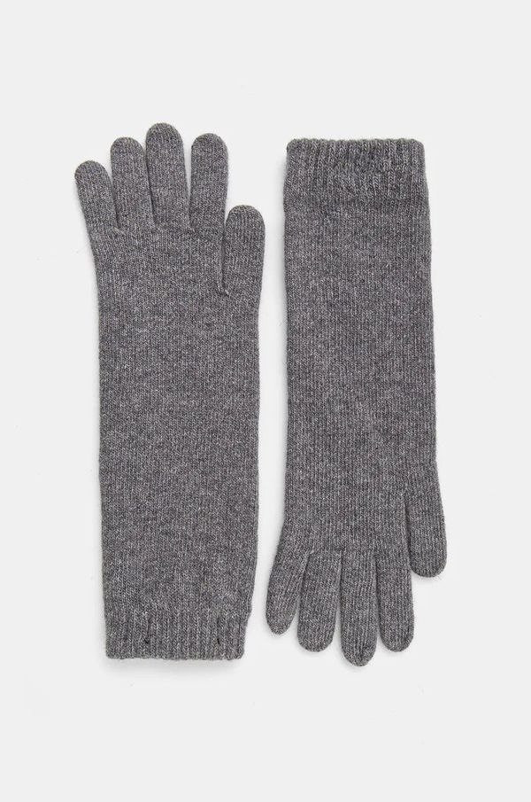 Answear Lab Rukavice Answear Lab za žene, boja: siva