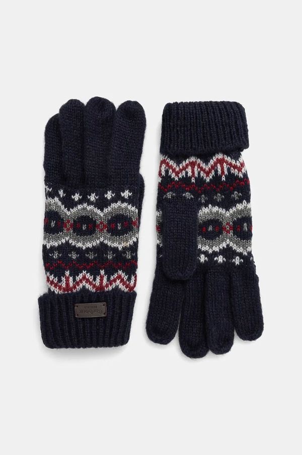 Barbour Rukavice Barbour za muškarce, boja: tamno plava, MGL0128