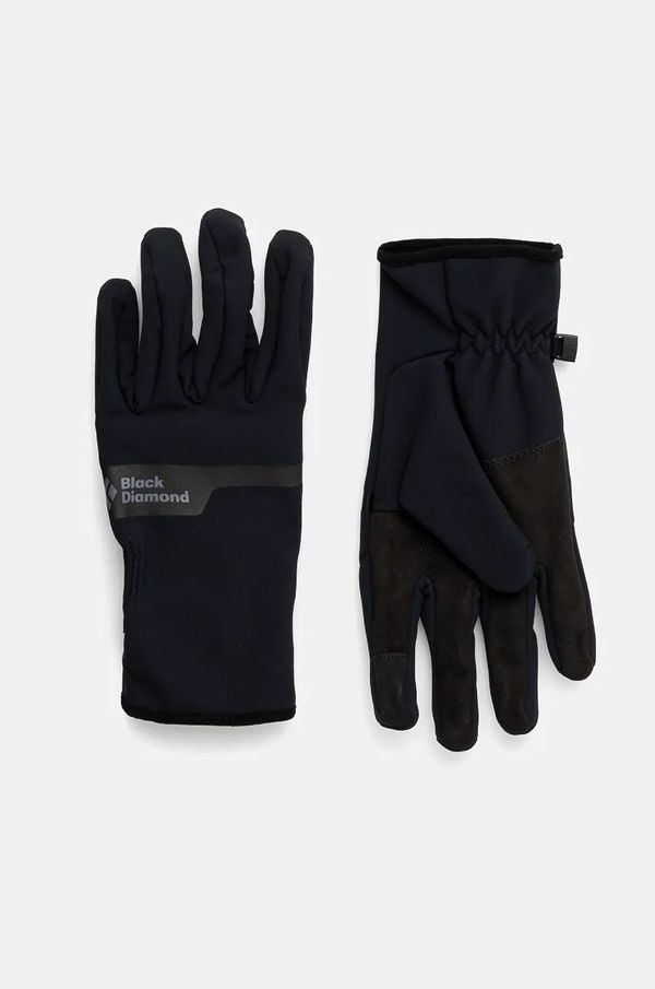 Black Diamond Rukavice Black Diamond Everyday Softshell boja: crna, BD801744