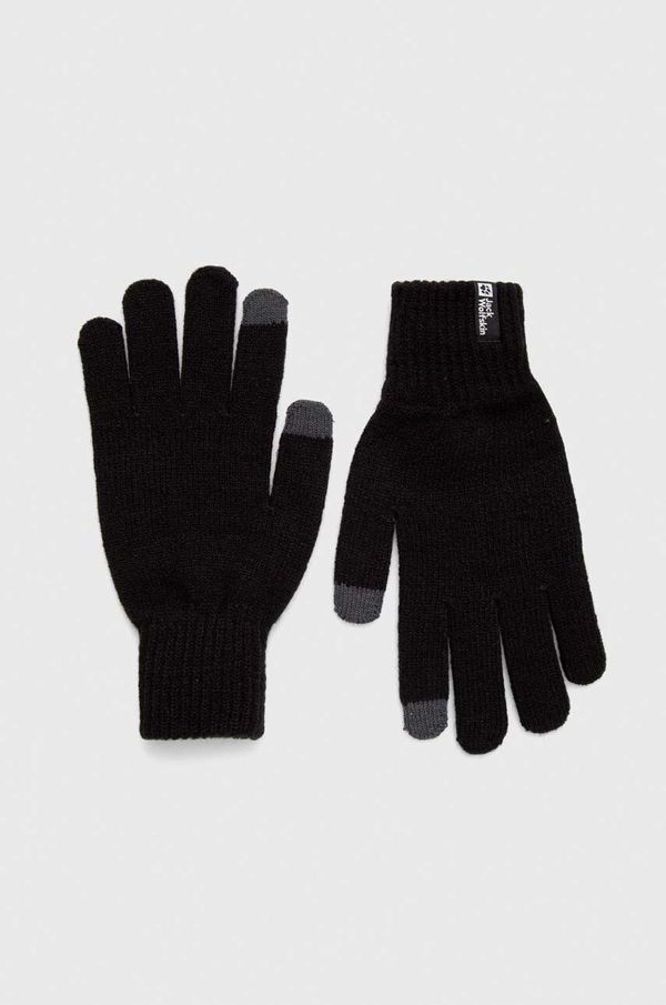 Jack Wolfskin Rukavice Jack Wolfskin boja: crna