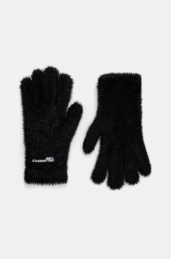 Karl Lagerfeld Jeans Rukavice Karl Lagerfeld Jeans za žene, boja: crna, 246J3602