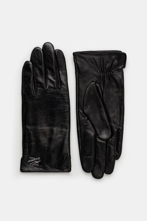 Karl Lagerfeld Rukavice Karl Lagerfeld za žene, boja: crna, A1W33146