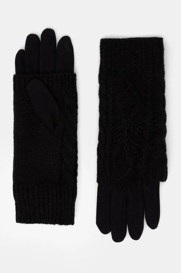 Medicine Rukavice Medicine za žene, boja: crna