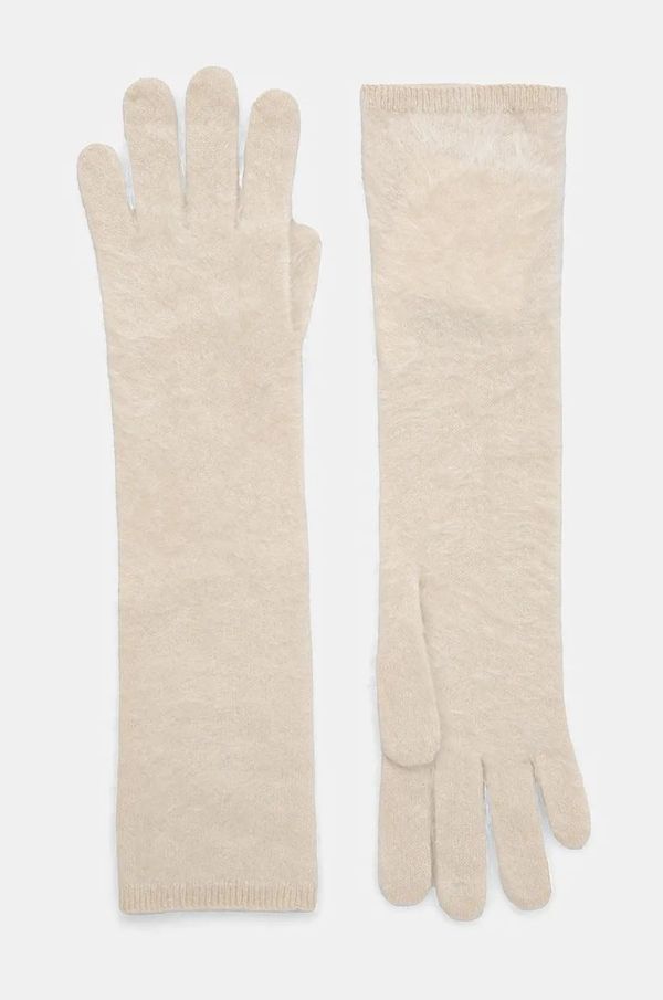 By Malene Birger Rukavice od kašmira By Malene Birger GUANTA boja: bež, Q72552002