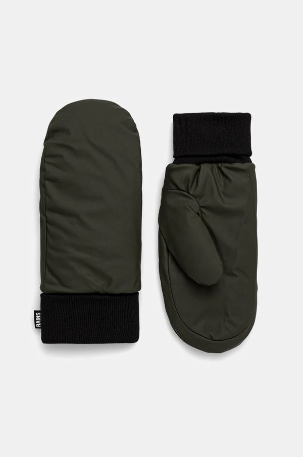 Rains Rukavice Rains Alta Puffer Mittens W2T3 boja: zelena, 16070-03