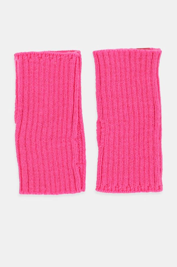 United Colors of Benetton Rukavice s dodatkom vune United Colors of Benetton boja: ružičasta, 6LOWDG00C