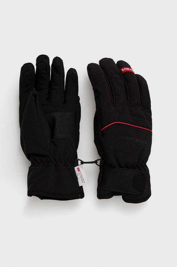 Viking Rukavice Viking za muškarce, boja: crna