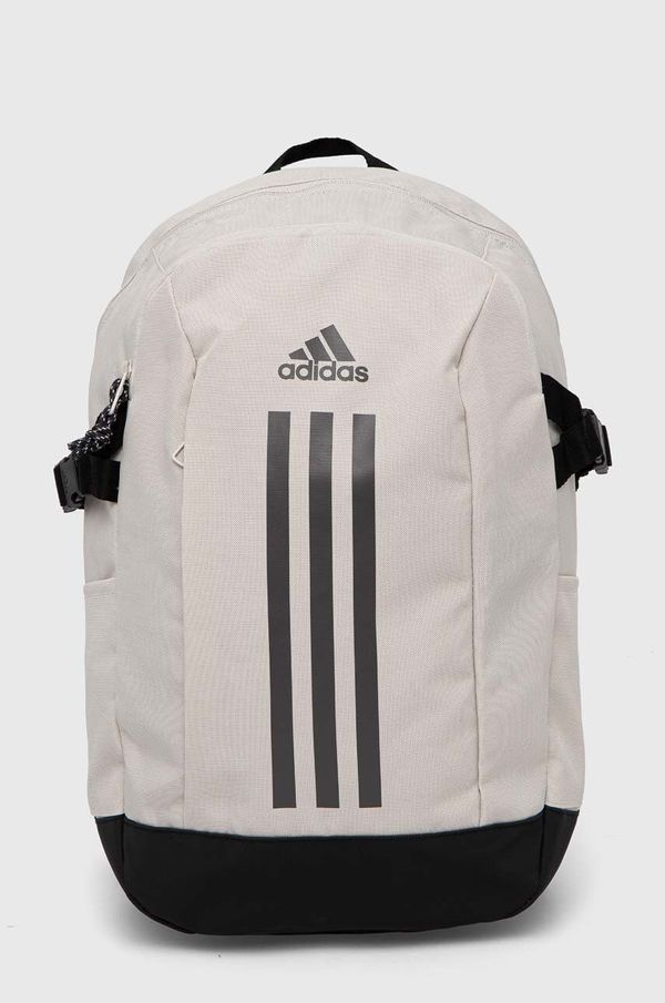 adidas Ruksak adidas boja: bež, veliki, s tiskom, IX3178