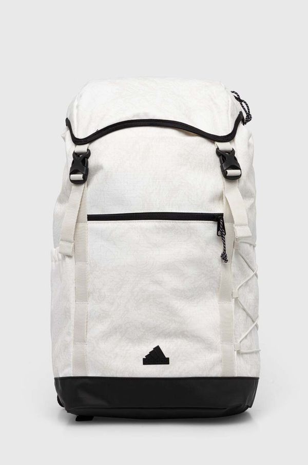 adidas Ruksak adidas boja: bež, veliki, s uzorkom, IW1098
