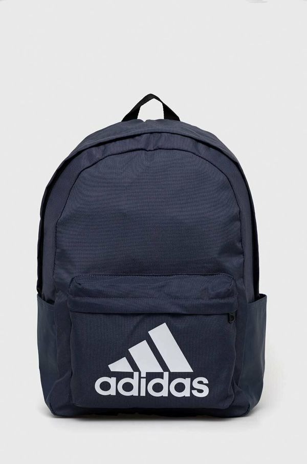 adidas Ruksak adidas boja: tamno plava, veliki, s tiskom