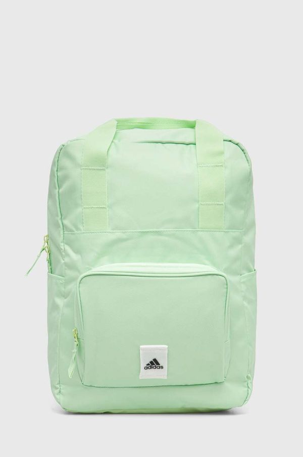 adidas Ruksak adidas boja: zelena, veliki, bez uzorka