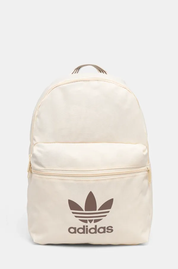 adidas Originals Ruksak adidas Originals Adicolor boja: bež, veliki, s uzorkom, JJ4160