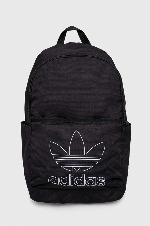 adidas Originals Ruksak adidas Originals boja: crna, mali, s tiskom