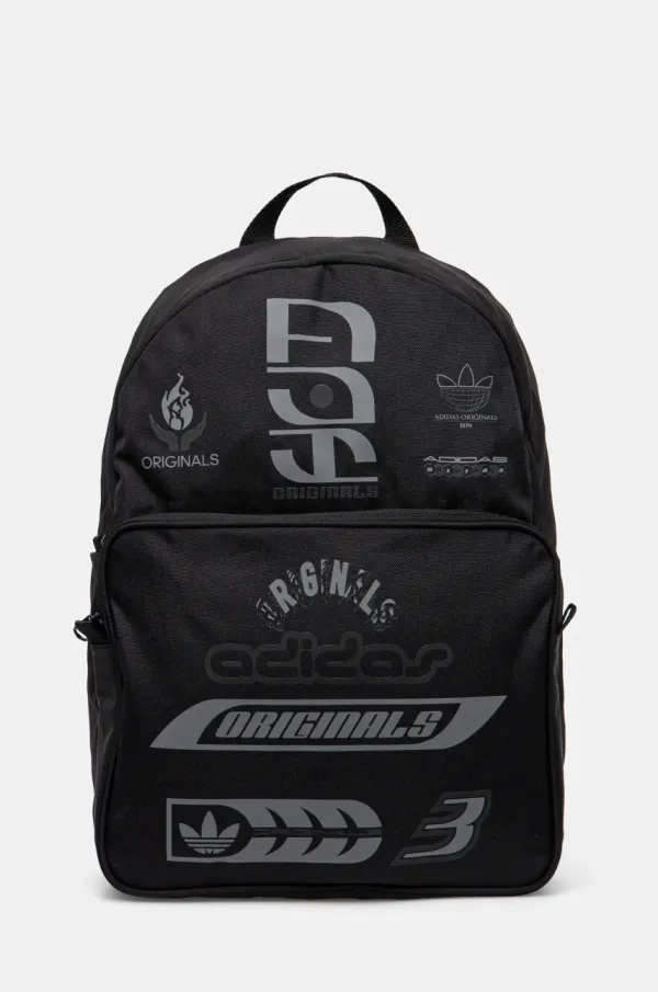 adidas Originals Ruksak adidas Originals boja: crna, veliki, s tiskom, JD5368