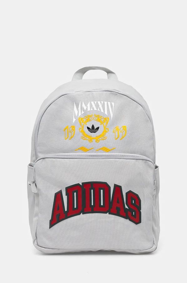 adidas Originals Ruksak adidas Originals boja: siva, veliki, s tiskom, IX7478