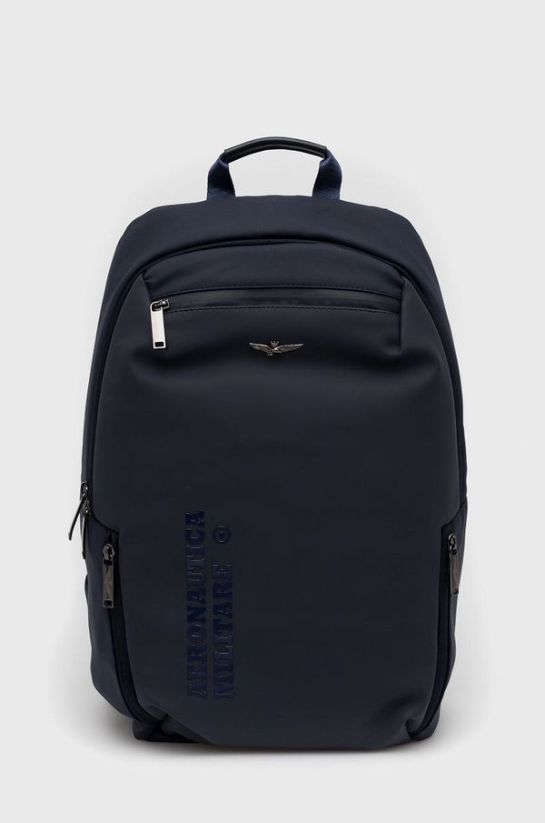 Aeronautica Militare Ruksak Aeronautica Militare za muškarce, boja: tamno plava, veliki, jednobojni model, AM484