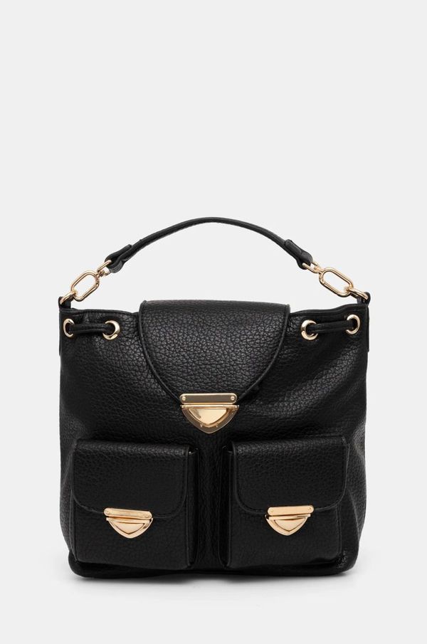 Answear Lab Ruksak Answear Lab za žene, boja: crna, mali, bez uzorka