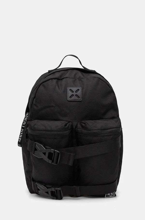 Armani Exchange Ruksak Armani Exchange za muškarce, boja: crna, veliki, bez uzorka, 952682 4F879