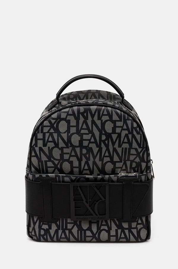 Armani Ruksak Armani Exchange za žene, boja: bež, mali, s uzorkom, 949153 3F742
