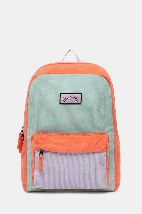 Billabong Ruksak Billabong Since 73 za žene, boja: narančasta, veliki, s uzorkom, UBJBP00278