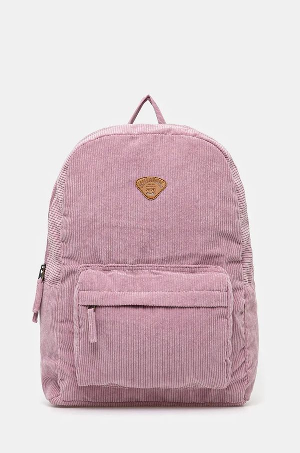 Billabong Ruksak Billabong za žene, boja: ružičasta, veliki, s uzorkom