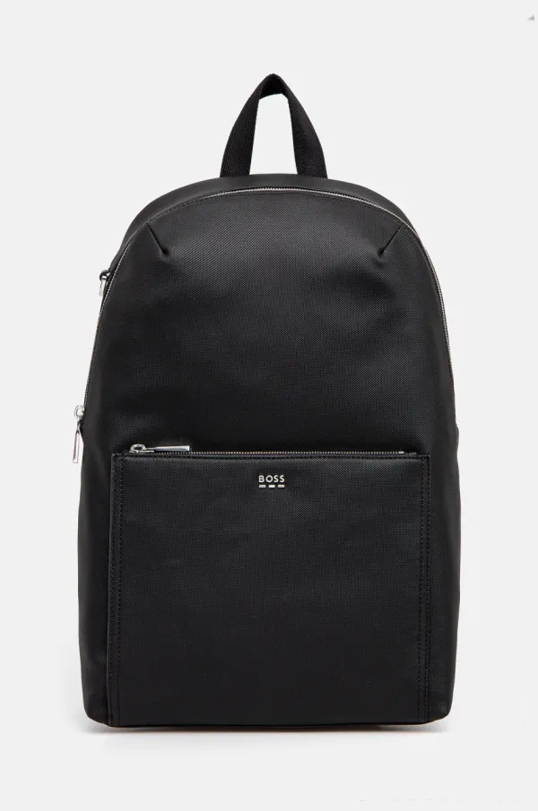 BOSS Ruksak BOSS za muškarce, boja: crna, veliki, bez uzorka, 50536103