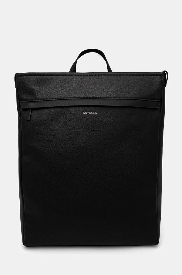 Calvin Klein Ruksak Calvin Klein za muškarce, boja: crna, veliki, bez uzorka, K50K512721