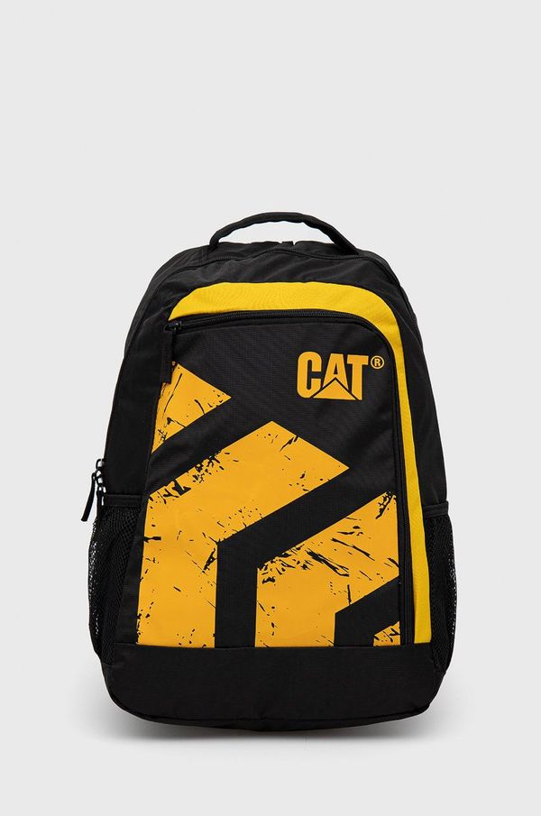 Caterpillar Ruksak Caterpillar boja: crna, veliki, s tiskom