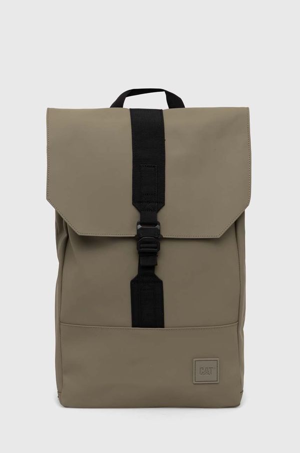 Caterpillar Ruksak Caterpillar boja: zelena, veliki, bez uzorka