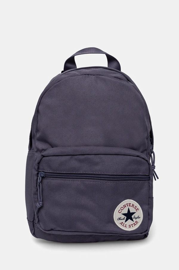 Converse Ruksak Converse boja: ljubičasta, mali, bez uzorka, 10020538-A09