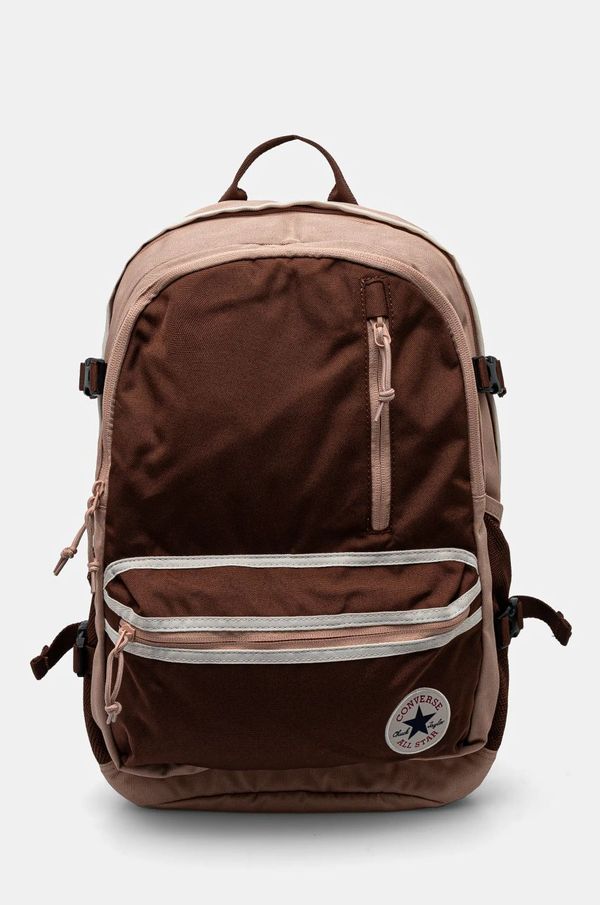 Converse Ruksak Converse boja: smeđa, veliki, s uzorkom, 10026647-A05