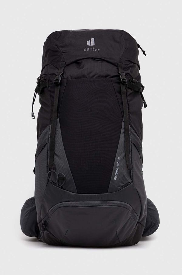 Deuter Ruksak Deuter Futura Pro 40 boja: crna, veliki, glatki model