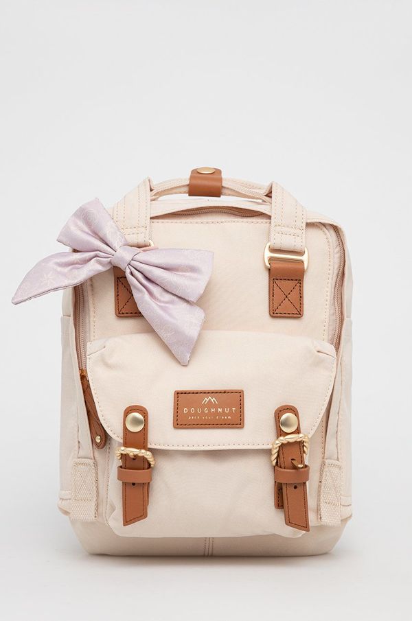 Doughnut Ruksak Doughnut za žene, boja: bež, mali, jednobojni model