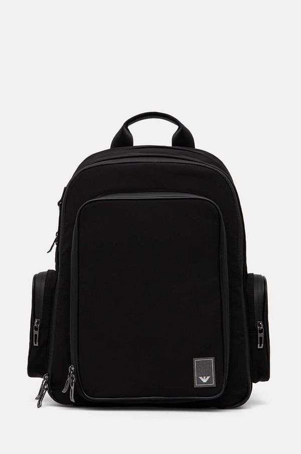 Emporio Armani Ruksak Emporio Armani za muškarce, boja: crna, veliki, bez uzorka, EM000087 AF10430