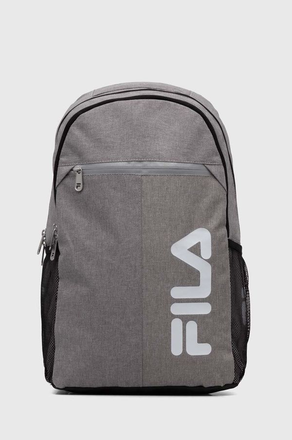 Fila Ruksak Fila boja: siva, veliki, s tiskom