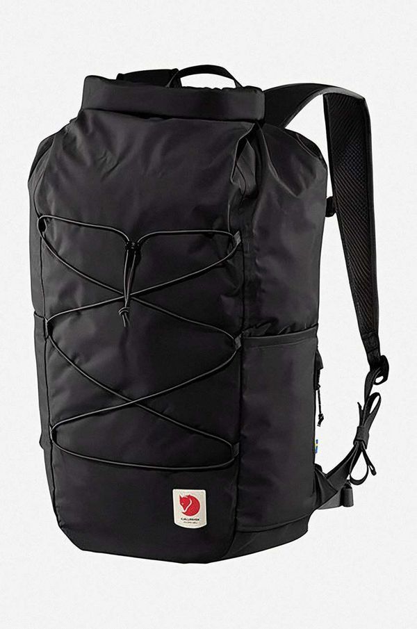 Fjallraven Ruksak Fjallraven boja: crna, veliki, glatki model, F23224.550-550