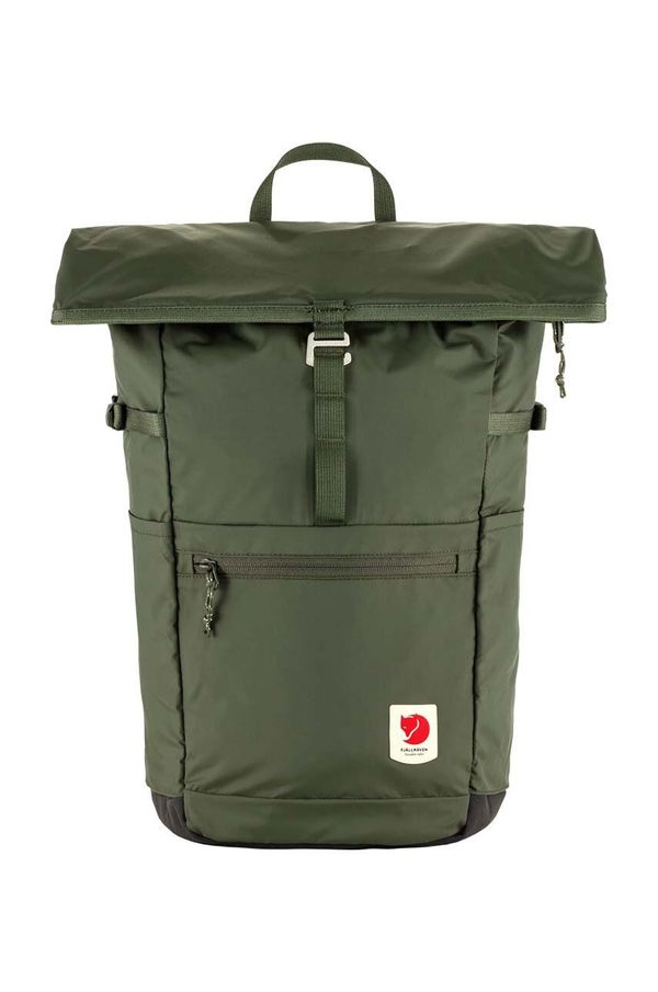 Fjallraven Ruksak Fjallraven High Coast Foldsack 24L boja: zelena, veliki, bez uzorka, F23222.623