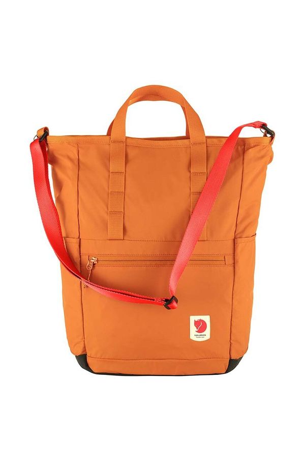 Fjallraven Ruksak Fjallraven High Coast Totepack boja: narančasta, veliki, bez uzorka