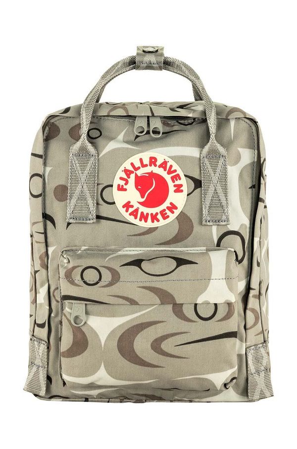 Fjallraven Ruksak Fjallraven Kanken Art Mini boja: bež, mali, s uzorkom, F23200250