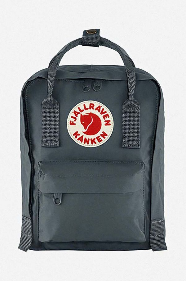 Fjallraven Ruksak Fjallraven Kanken Mini boja: siva, mali, s aplikacijom, F23561.031-031