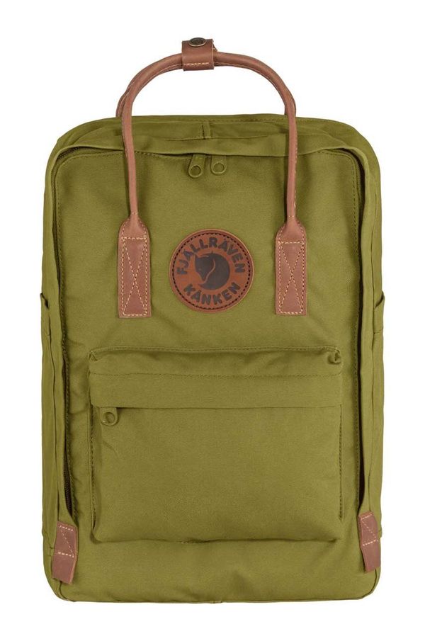 Fjallraven Ruksak Fjallraven Kanken no. 2 Laptop 15 boja: zelena, veliki, bez uzorka, F23803.631
