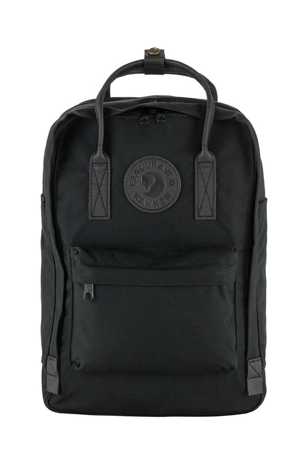 Fjallraven Ruksak Fjallraven Kanken No.2 Black Laptop 15'' boja: crna, veliki, s aplikacijom, F23804
