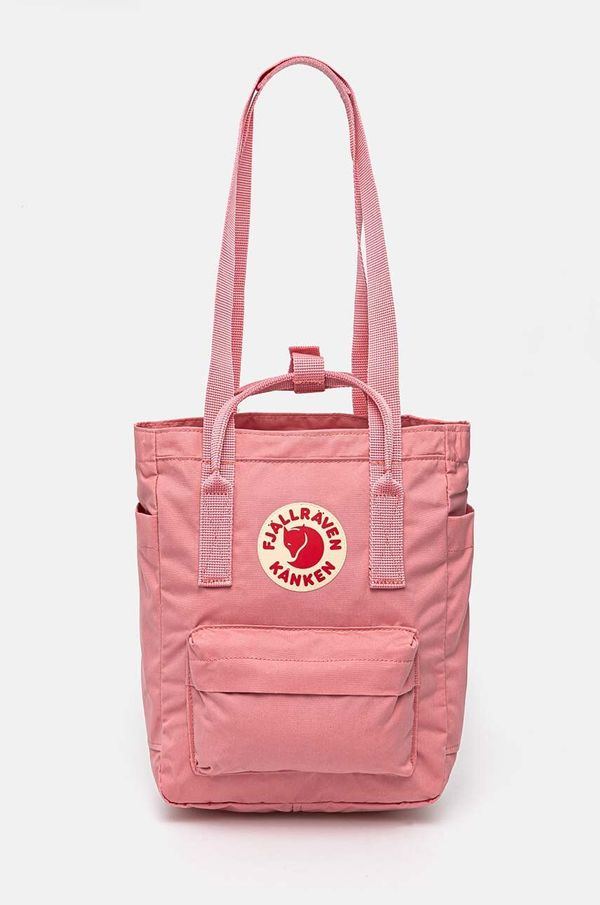 Fjallraven Ruksak Fjallraven Kanken Totepack Mini boja: ružičasta, mali, bez uzorka, F23711.312