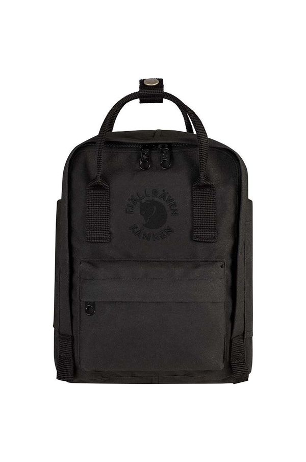 Fjallraven Ruksak Fjallraven Re-Kanken Mini boja: crna, mali, s aplikacijom, F23549