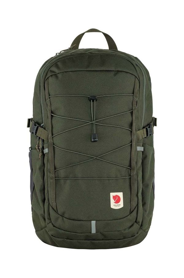 Fjallraven Ruksak Fjallraven Skule 28 boja: zelena, veliki, bez uzorka