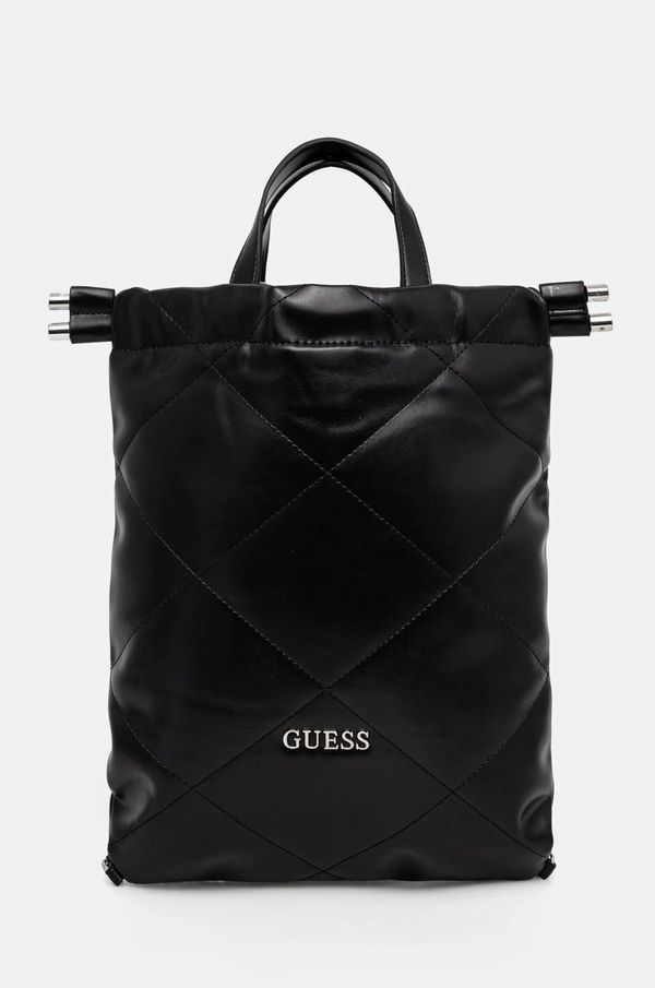 Guess Ruksak Guess boja: crna, bez uzorka, V5RZ06 WGRJ0