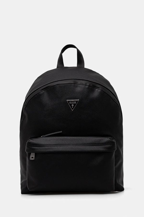 Guess Ruksak Guess VENEZIA za muškarce, boja: crna, veliki, bez uzorka, HMVESA.P4106