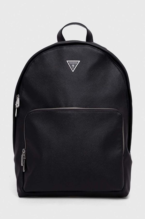 Guess Ruksak Guess za muškarce, boja: crna, veliki, bez uzorka