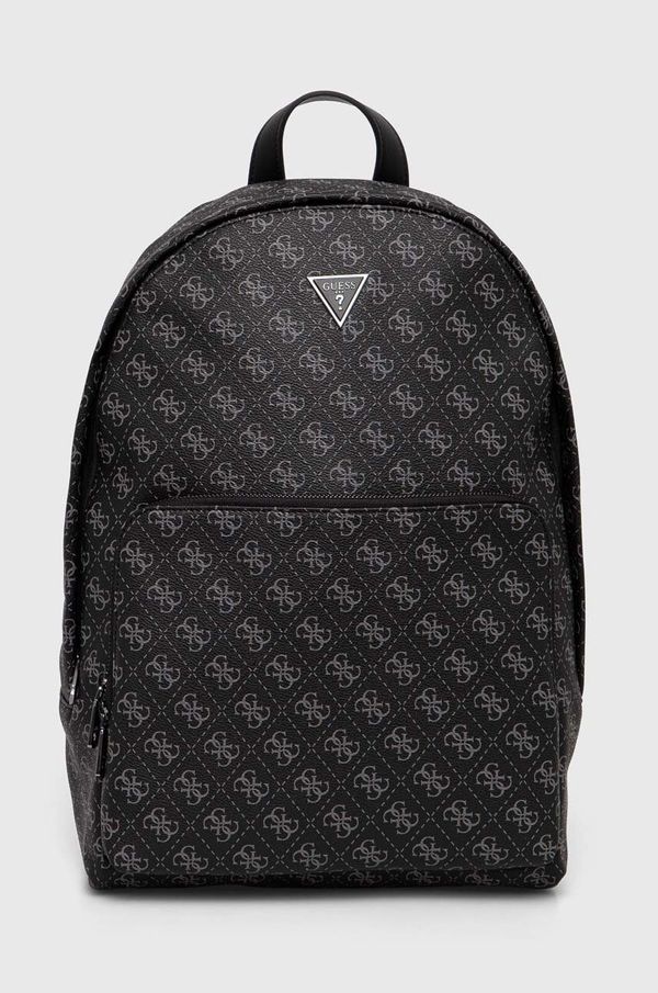 Guess Ruksak Guess za muškarce, boja: crna, veliki, s uzorkom