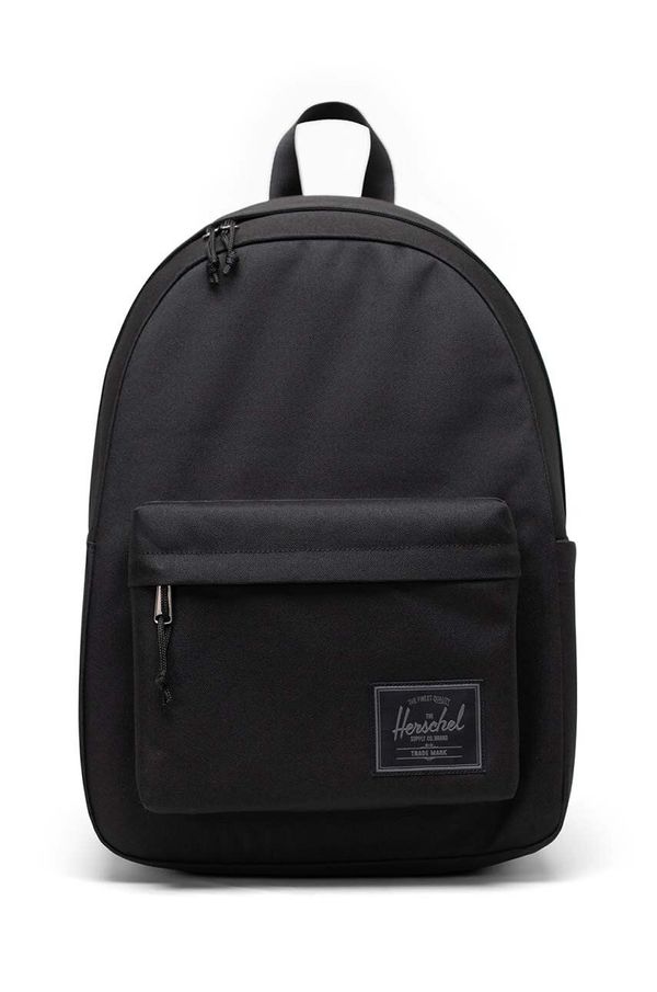 Herschel Ruksak Herschel Classic Backpack boja: crna, veliki, bez uzorka